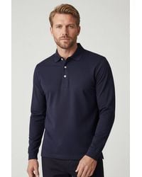 Lands' End - Tall Long Sleeve Supima Polo Shirt, Traditional Fit - Lyst