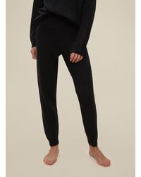 Dorothy Perkins - Black Knitted Joggers - Lyst