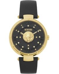 Versus - Gold Plated Stainless Steel Fashion Analogue Watch - Vsphh0220 - Lyst