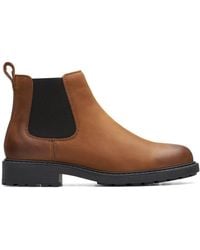 Clarks - Orinoco 2 Lane Snuff Ankle Boots, Chelsea Boots - Lyst
