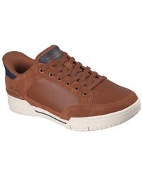 Skechers - Recoil Persius Slip-Ins Leather Sneaker - Lyst