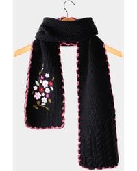 Joe Browns - Pretty Floral Embroidered Knit Scarf - Lyst
