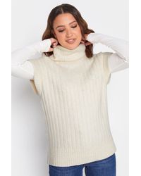 Long Tall Sally - Tall Roll Neck Knitted Top - Lyst