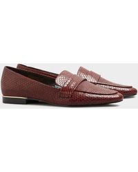 Long Tall Sally - Metal Trim Loafers - Lyst