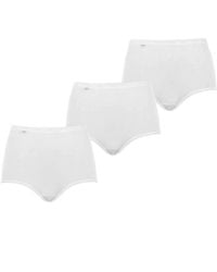 Sloggi - Basic+ Maxi 3 Pack Briefs - Lyst