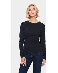 Saint Tropez - Astersz Long Sleeves Slim Fit T-Shirt - Lyst