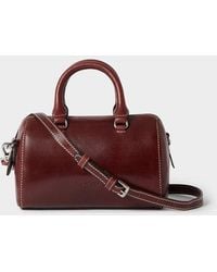 Osprey - The Madison Mini Saddle Leather Barrel Bag - Lyst