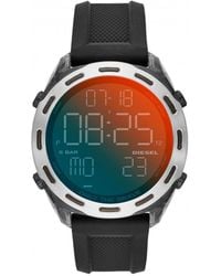 DIESEL - Plated Stainless Steel Fashion Digital Quartz Watch - Dz1893 - Lyst