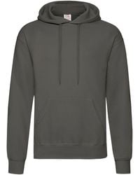 Fruit Of The Loom - Classic Hooded Sweatshirt - Lyst