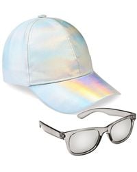 CityComfort - Shiny Cap With Sunglasses Set - Lyst