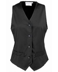 PREMIER - Hospitality Waistcoat Catering Barwear Pack Of 2 - Lyst