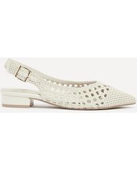 Linzi - Carolina Faux Leather Ballet Flats - Lyst