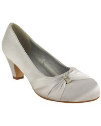 Where's That From - 'kairi' Low Heel Court Shoes With Close Toe - Lyst