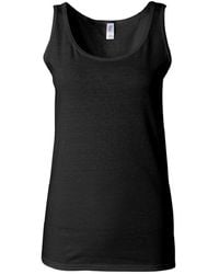 Gildan - Soft Style Tank Top Vest - Lyst