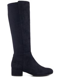 Dune - 'tayla' Suede Knee High Boots - Lyst
