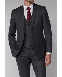 Racing Green - Texture Tailored Suit Jacket - Lyst