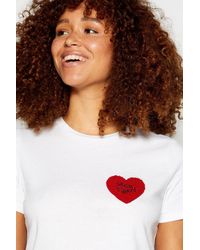 Red Herring - Mon Cheri Slogan T-shirt - Lyst