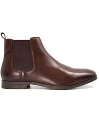 Dune - 'maccles' Leather Chelsea Boots - Lyst