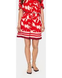 Saint Tropez - High Waisted Loose Fit Shorts - Lyst