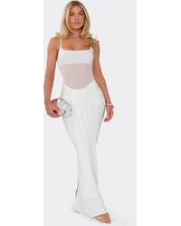 EGO - Strappy Drape Maxi Dress - Lyst