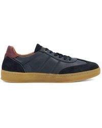 Dune - 'Theos' Leather Trainers - Lyst