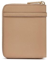 DKNY - Avril Small Zip Around Wallet Cappucino - Lyst