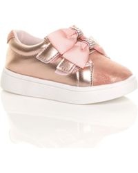 AJVANI - Touch Close Bow Trainers - Lyst