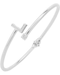LÁTELITA London - Initial Bangle L - Lyst