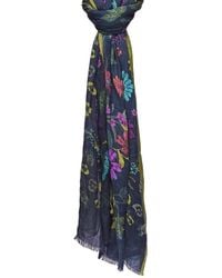 Moshulu - 'Cormorant' Patterned Wool Scarf - Lyst