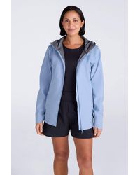 Mountain Warehouse - 'Aerovent' 2.5 Layer Waterproof Windproof Packable Hooded Rain Jacket - Lyst