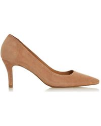 Dune - 'andina' Suede Court Shoes - Lyst