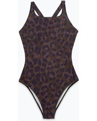 Hype - Choc Cat Scribble Swimsuit - Lyst