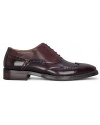 Infinity Leather - Justin Reess Patent Leather Brogue Formal Shoes - Lyst
