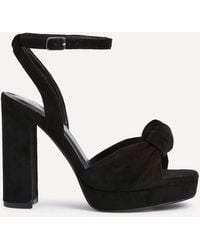 Linzi - Ruba Knotted Platform Heels - Lyst