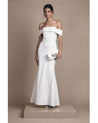 Coast - Ponte Bardot Maxi Wedding Dress - Lyst