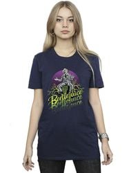 Beetlejuice - Circle Cotton Boyfriend T-Shirt - Lyst