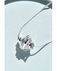 Otis Jaxon London - Coiled Sterling Pendant Necklace - Lyst