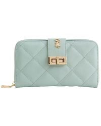Fable England - Soft Sage Quilted Purse - Lyst