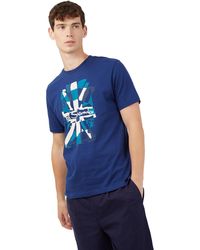 Ben Sherman - Collage Union Jack Graphic Tee - Lyst