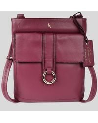 Ashwood Leather - 'Heaven' Real Leather Cross Body Bag - Lyst