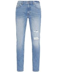 Burton - Skinny Light Blue Jeans - Lyst