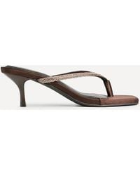 Linzi - Runway Embellished Mule Heels - Lyst