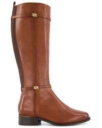 Dune - 'tap' Leather Knee High Boots - Lyst