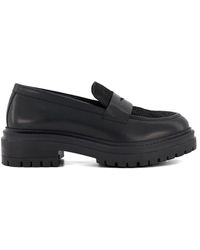 Dune - 'gaining' Leather Loafers - Lyst