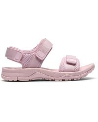 Clarks - Wharf Tide Kid Flat Sandals, Two Part Sandals - Lyst