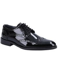 Hush Puppies - Dustin Brogue Patent Shoe - Lyst