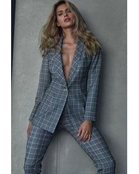 Love Lace - Collared Casual Jacket With Pockets - Lyst