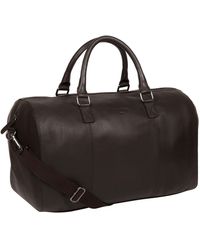 debenhams mens leather holdalls