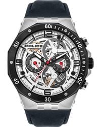 Police - Pl.16065Jstb-04 46Mm Quartz Watch - Lyst
