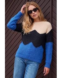 Roman - Fluffy Sparkle Knit Jumper - Lyst